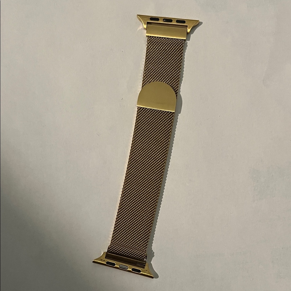 Gold Mesh Watch Band